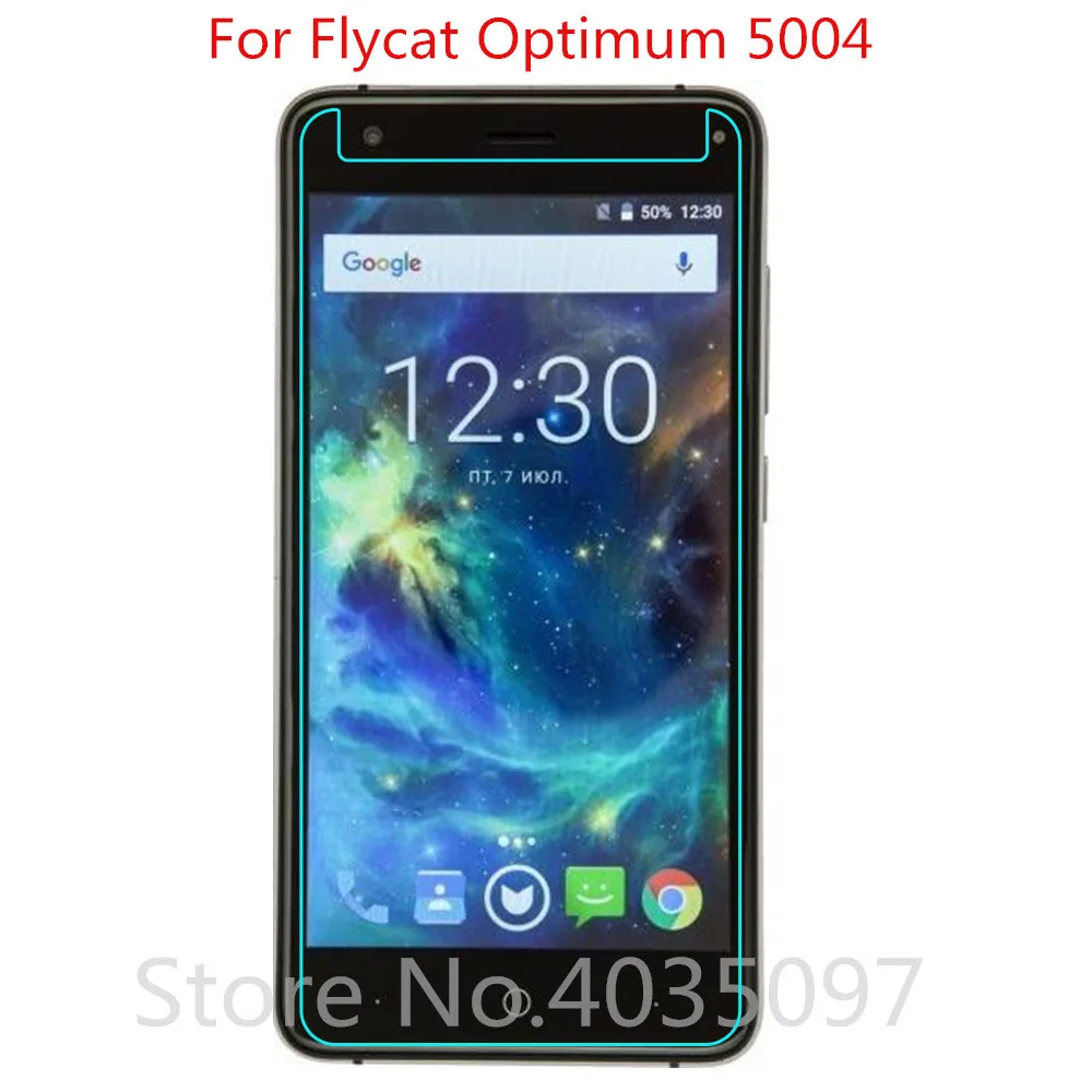 

9H Premium Tempered Glass For Flycat Optimum 5004 Screen Protector Toughened protective film For Flycat Optimum 5004 Glass