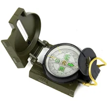 Портативный складной армейский зеленый компас военный Многофункциональный Мини Кемпинг скалолазание открытый руководство инструмент