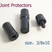 1 шт./лот 1 Черный Бильярд Пул кий брелок держатель 3/8x10 Хищник