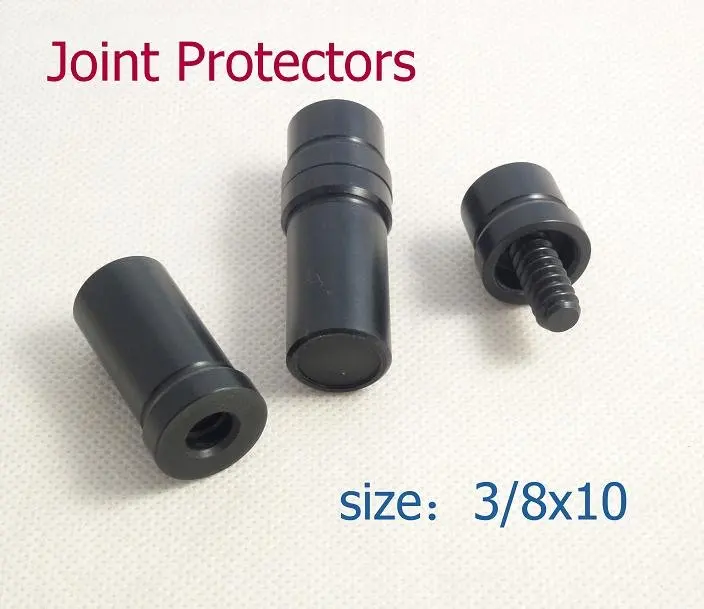 

Free shipping 1pcs/lot 1 black Pool Billiard Cue Joint Protectors 3/8x10 Predator NEW