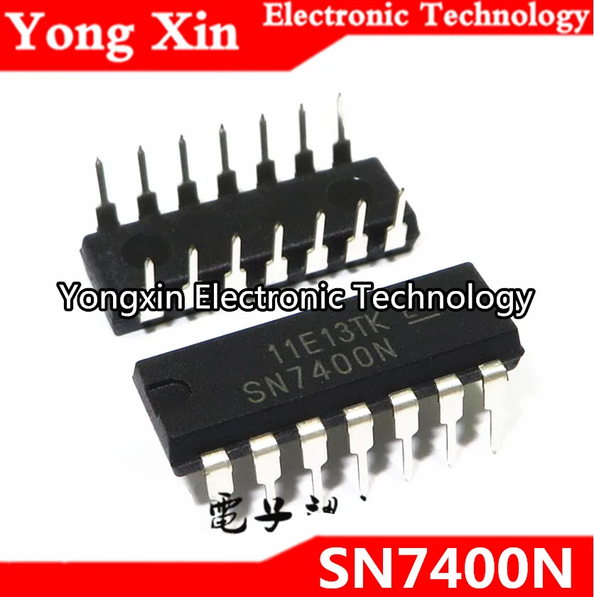 10PCS SN7400N DIP 14 SN7400 DIP-in Connectors from Lights & Lighting on ...