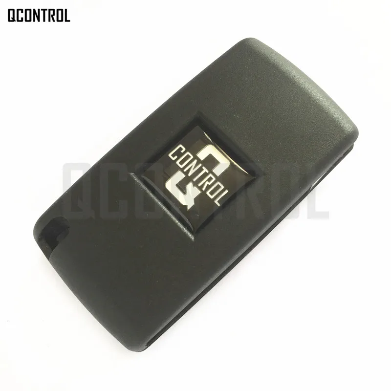 QCONTROL Car Remote Key Suit for PEUGEOT 207 208 307 308 408 Partner (CE0536 ASK/FSK, 2 Buttons HU83)