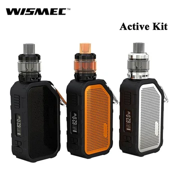 

Original Wismec Active Kit 80W Active BOX MOD Vape with 4.5ML AMOR NS Tank / Amor NSE Tank Electronic Cigarette Vaporizer