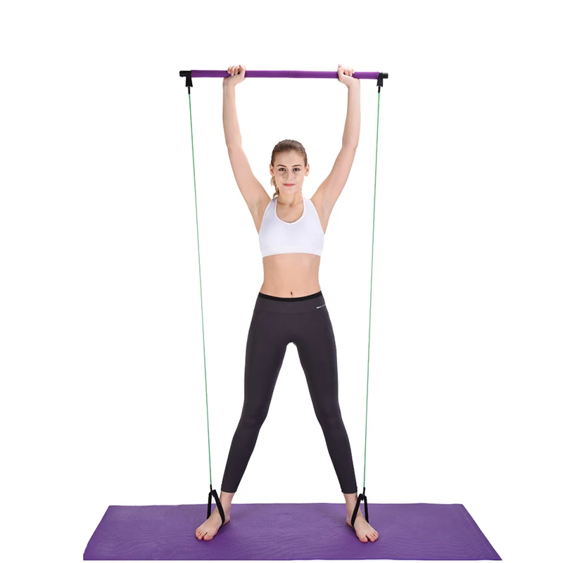 Pull Seil Fitness Übungen Widerstand Bands Crossfit Latex Tubes Gymstick Pedal Excerciser Körper Training Expander Workout Yoga