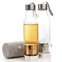 Портативная герметичная спортивная чашка простая чашка с крышкой 550 мл 24,5*6,5 см