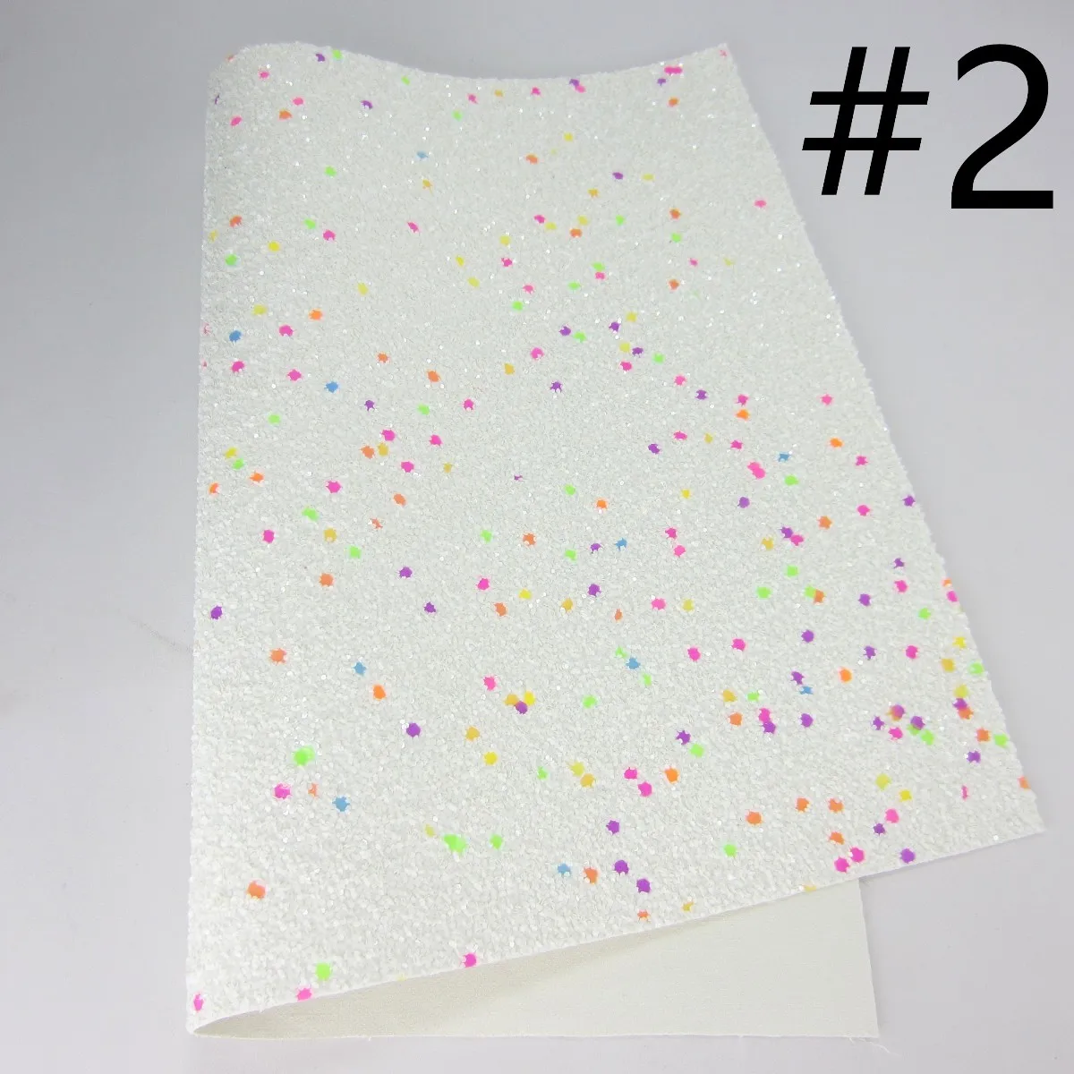 Mix color Chunky Glitter Fabric and Fine Glitter Fabric Leather For DIY Bows A4 Sheet 8"x11.8" 1piece HD025