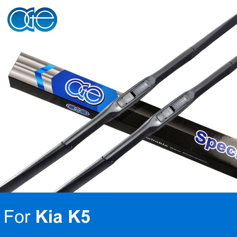 Oge Windscreen Wiper Blades For Kia K5 24''+18'' Pair Natural Rubber Windshield Auto Car