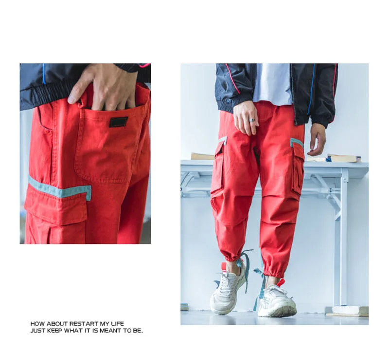 Street Style Pants Korean Fashion Clothing For Men  (32)
