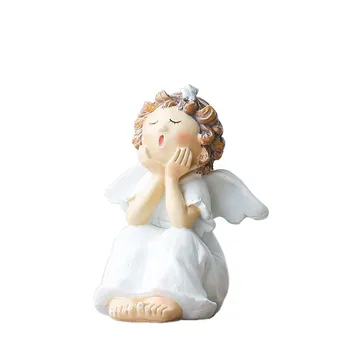 

Little Angel Fat Lady Statue Goddess Angel Girls Figurines Home Decor Resin Crafts Room Decor Wedding Handicraft Ornament R774