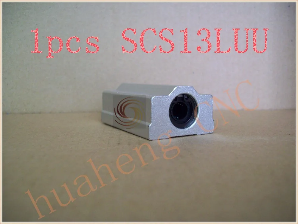 

SC13LUU SCS13LUU bearing 13mm linear slide block for rod round shaft XYZ Table CNC 1pcs