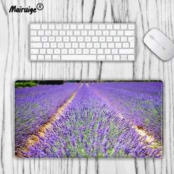 

Mairuige Purple Plant Art Print High Quality PC Gaming Mouse Pad Mechanical Keyboard Laptop Rubber Anti-slip Mat 400X900MM