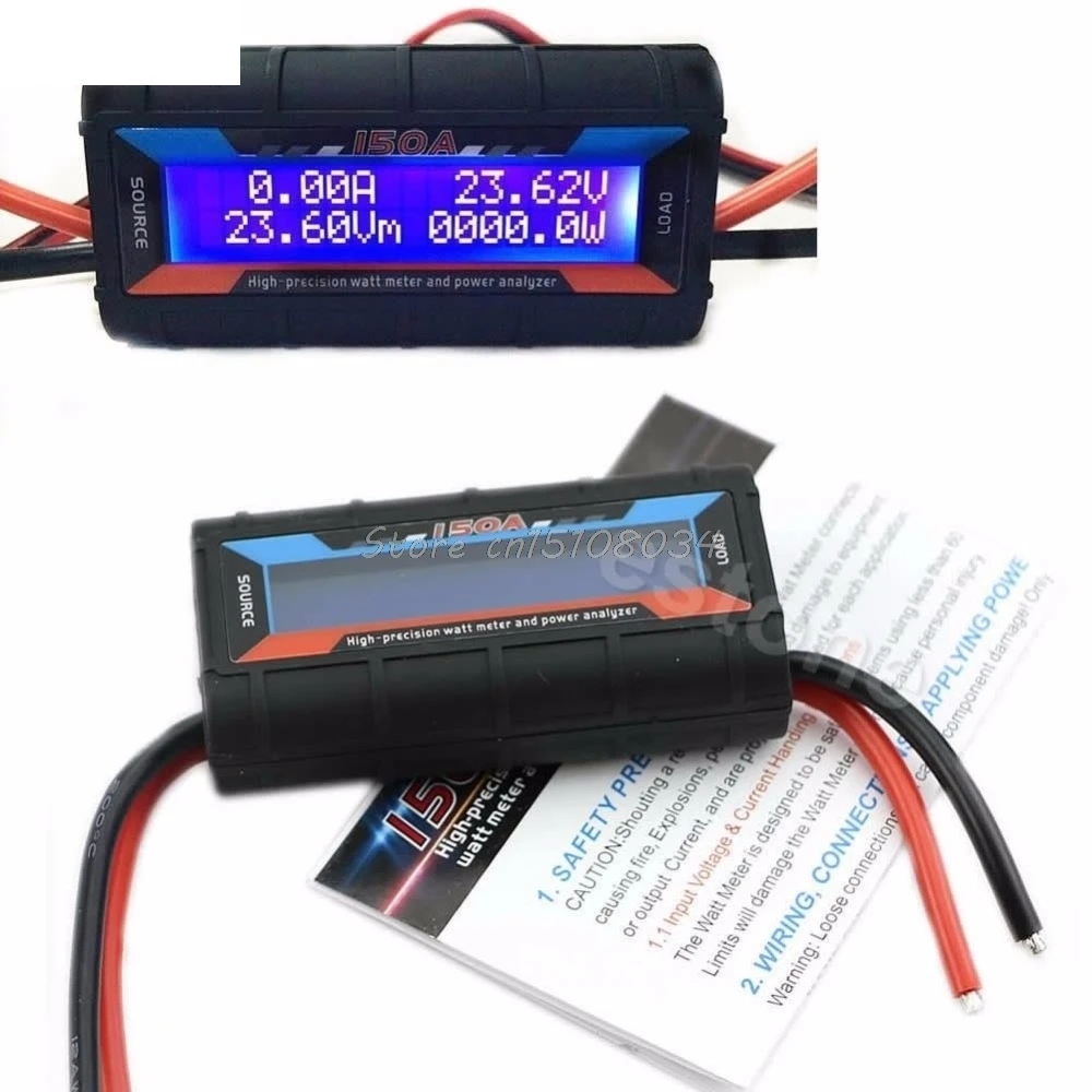 

G.T.Power 150A RC High Precision Power Analyzer & Watt Meter W/ Backlight LCD S08 Drop ship