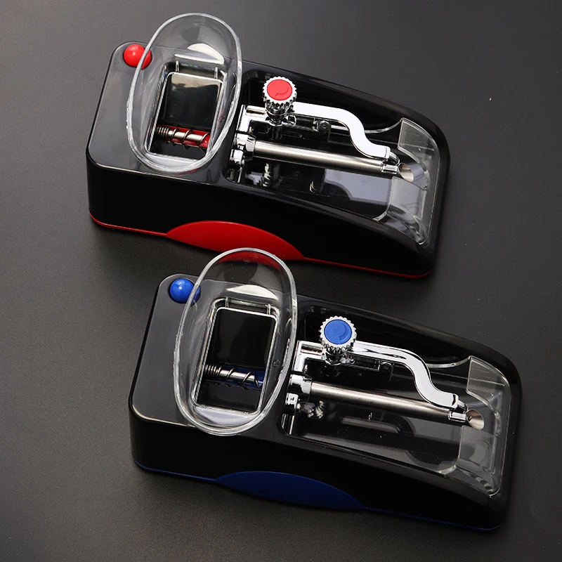 Skup Profesjonalna 1pc elektryczna łatwa automatyczna maszyna do zwijania papierosów nabijarka do tytoniu Maker Roller przenośne narzędzie