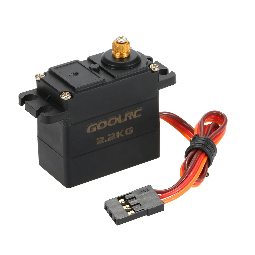 GoolRC S2435 4500KV бесщеточный двигатель S-25A ESC с 2,2 кг металлическим редуктором сервопривод обновленный бесщеточный комбо набор для 1/16 1/18 RC автомобиль грузовик