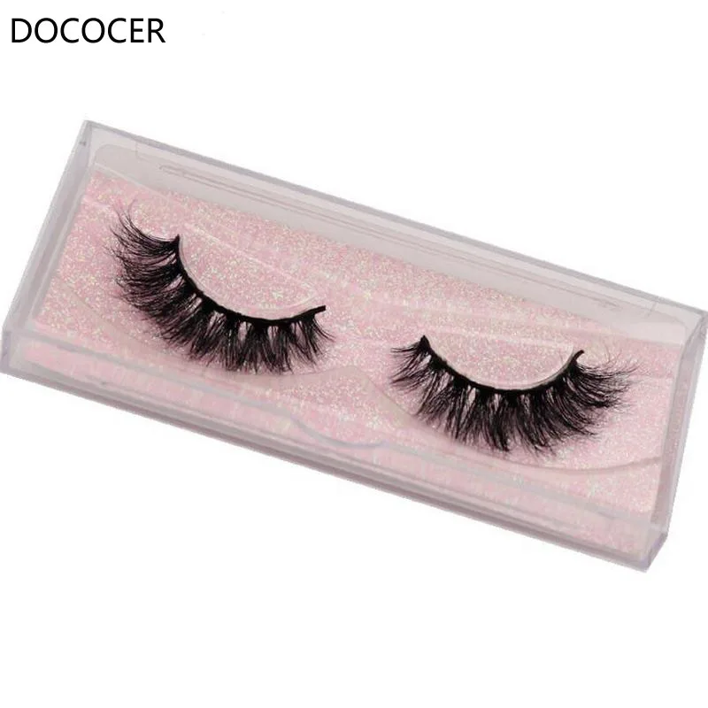 

Eyelashes natural handmade eye lashes Soft False Eyelashes 1pair glitter packing Makeup long sexy 3D Mink Lashes E06