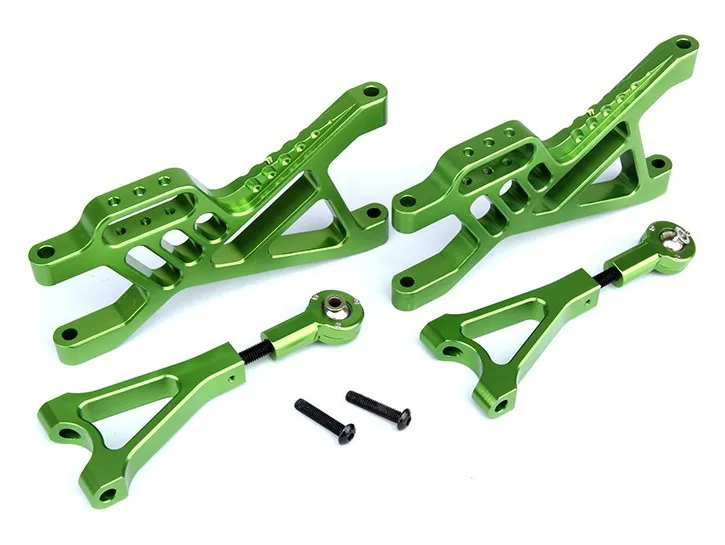 Integy Braccetti Sospensione Anteriori Superiori In Alluminio CNC Per HPI Apache SC E C1 Flux 1/8 – C26492RED - 3