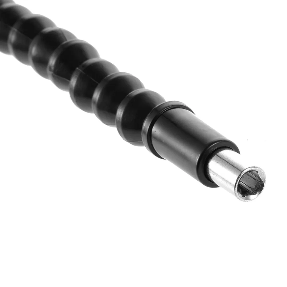 295mm-Electronics-Drill-Black-Flexible-Shaft-Bit-Screwdriver-Bit-Holder-Connect-Link-Multitul-1-4-Hex