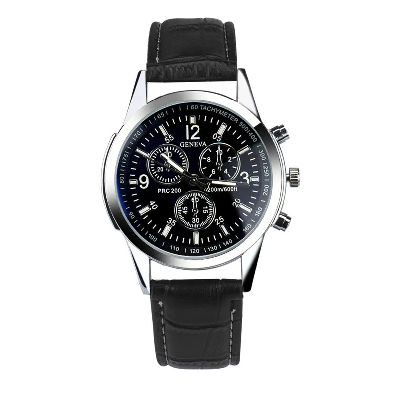 Ретро дизайн кварцевые часы мужские модные повседневные Бизнес кожаный ремешок классические мужские s часы Relogio Masculino# D