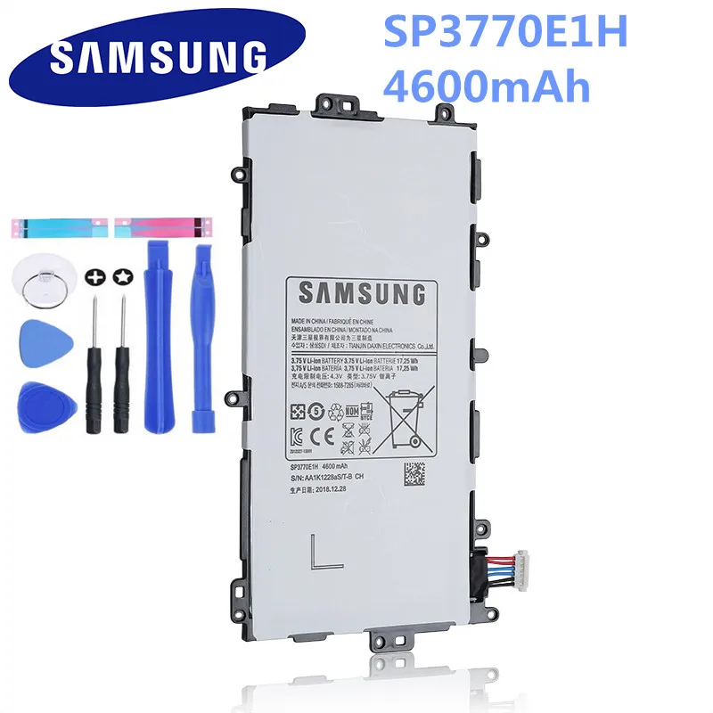 100% Оригинальный аккумулятор для планшета SP3770E1H Samsung N5100 N5120 Galaxy Note 8 0 N5110