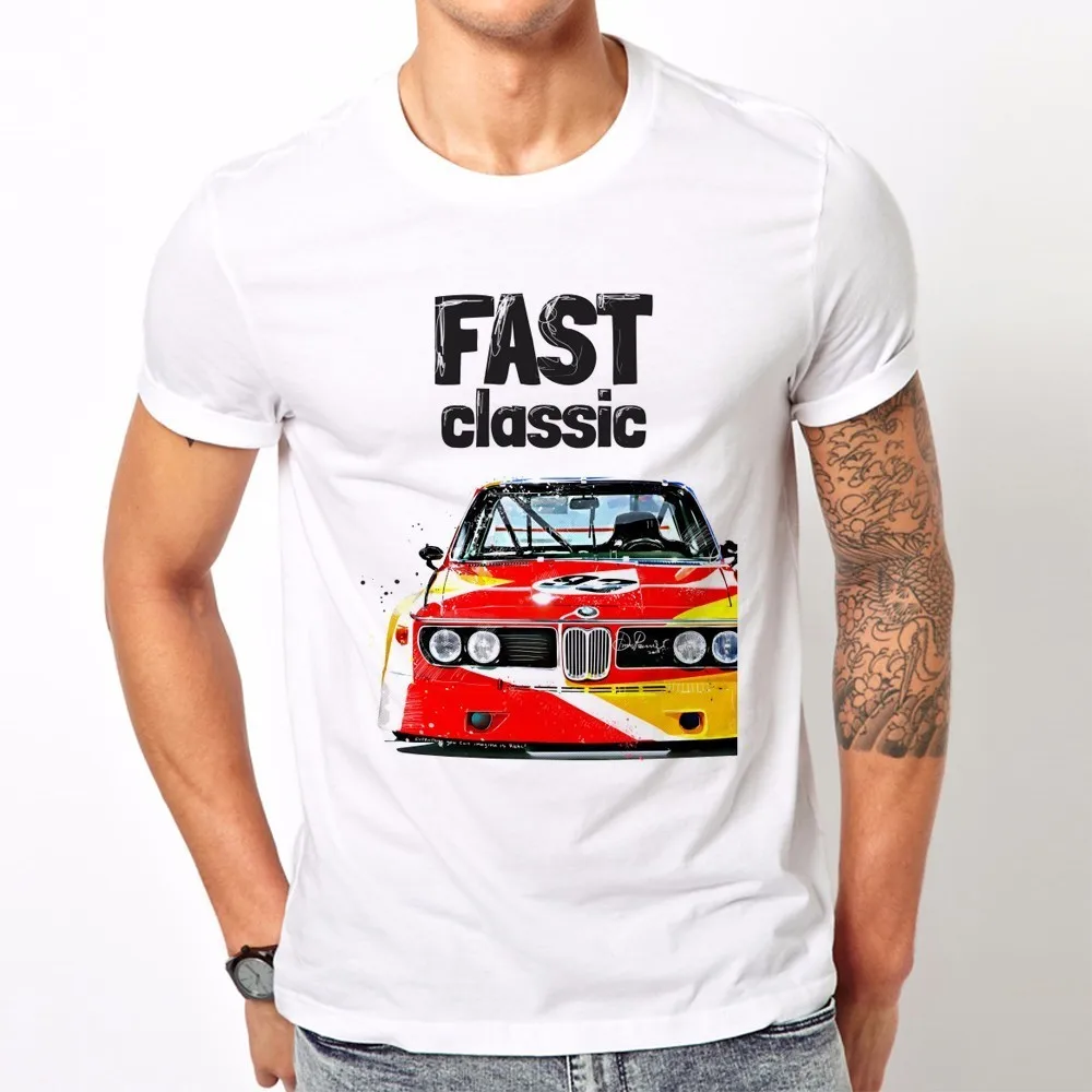 

TEEHEART 2018 Summer High Quality Round Neck Tee Top Hip Hop T-shirt For Men 3d Funny Formula 1 Car Printed Male Shirt LF181