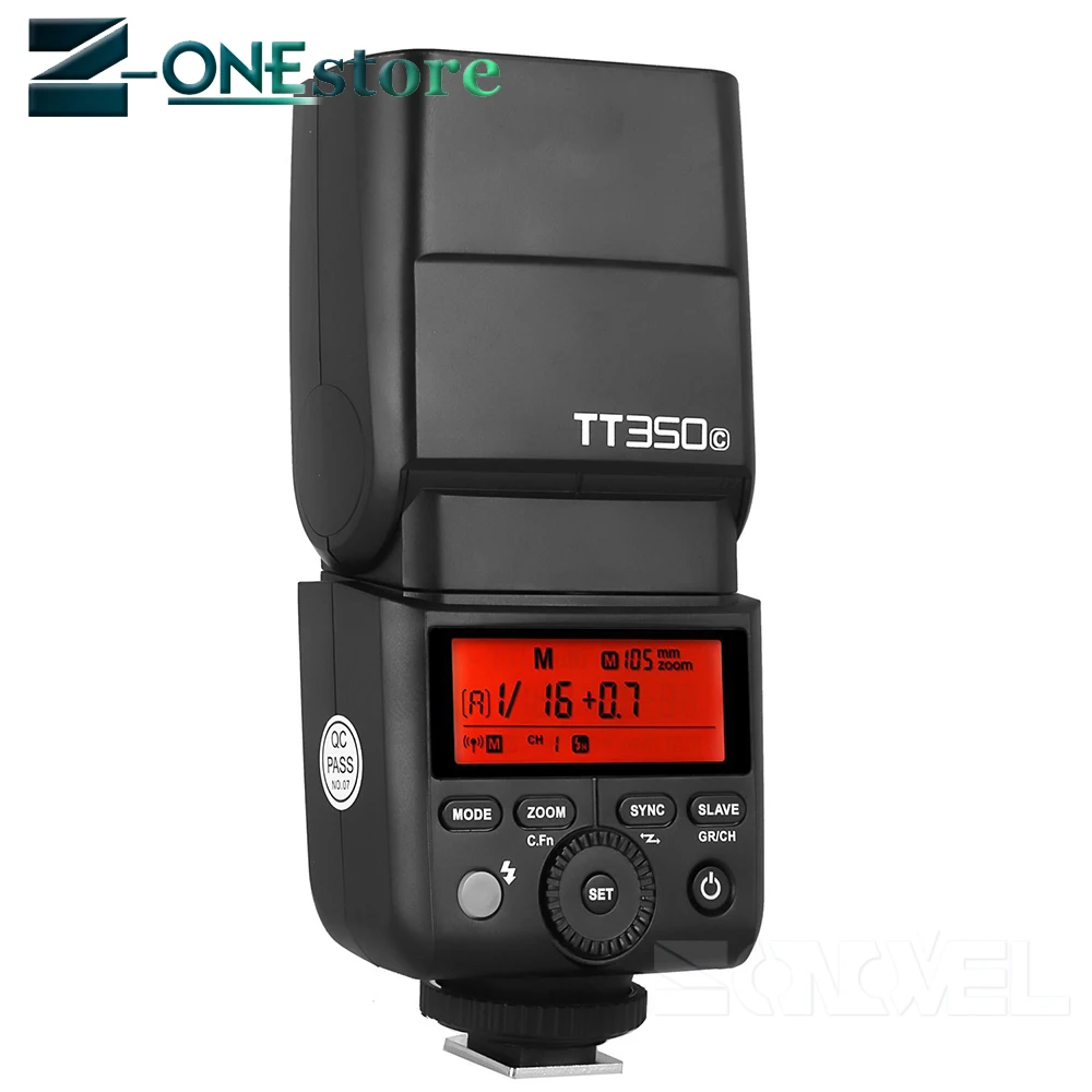 Фотовспышка Godox Thinklite 3 * TT350C TTL 2 4G Вспышка Speedlite + wislesstransmitter для Canon EOS 5D 6D 1100D 800D M5 M3 7D