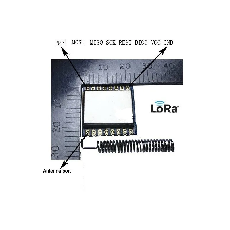 2 шт./партия LOra spading/Высокая чувствительность/5 км модули беспроводного приемопередатчика/SX1278/SX1276 модуль