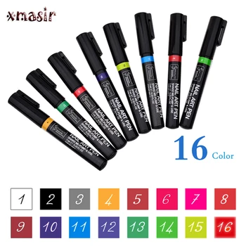 

1 PCS Face Body Paint Pen For DIY Decoration 3D Dotting Drawing Design Beauty Pens For Nail Art Body Painting 16 Candy Colors