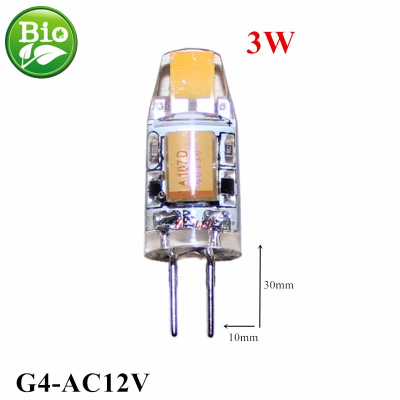 

Hight sale led lamp G4 3W/5W AC 12V Crystal Light Bulb LED corn bulb Living room living room light bulbs free shipping