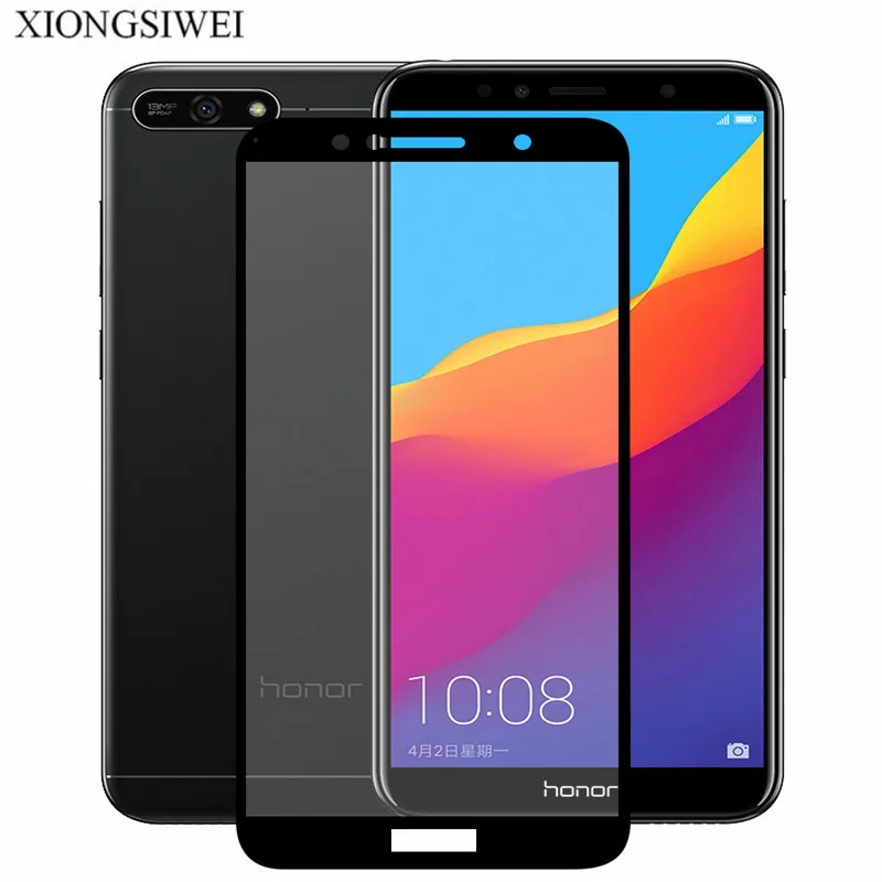 Закаленное стекло для Huawei Y6 Prime 2018 Защита экрана искусственное фото защитное с