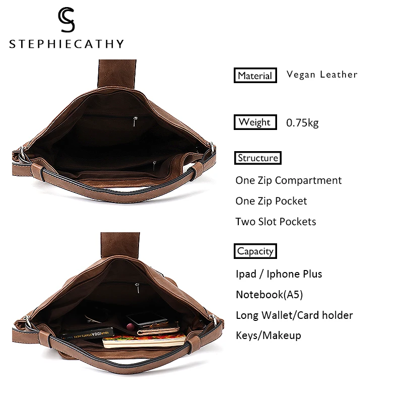  SC Big Vegan Leather Women Shoulder Bag Fashion Large Hobo Tote Bag for Girls Tassel Flap Ladies Ha - 32920656859