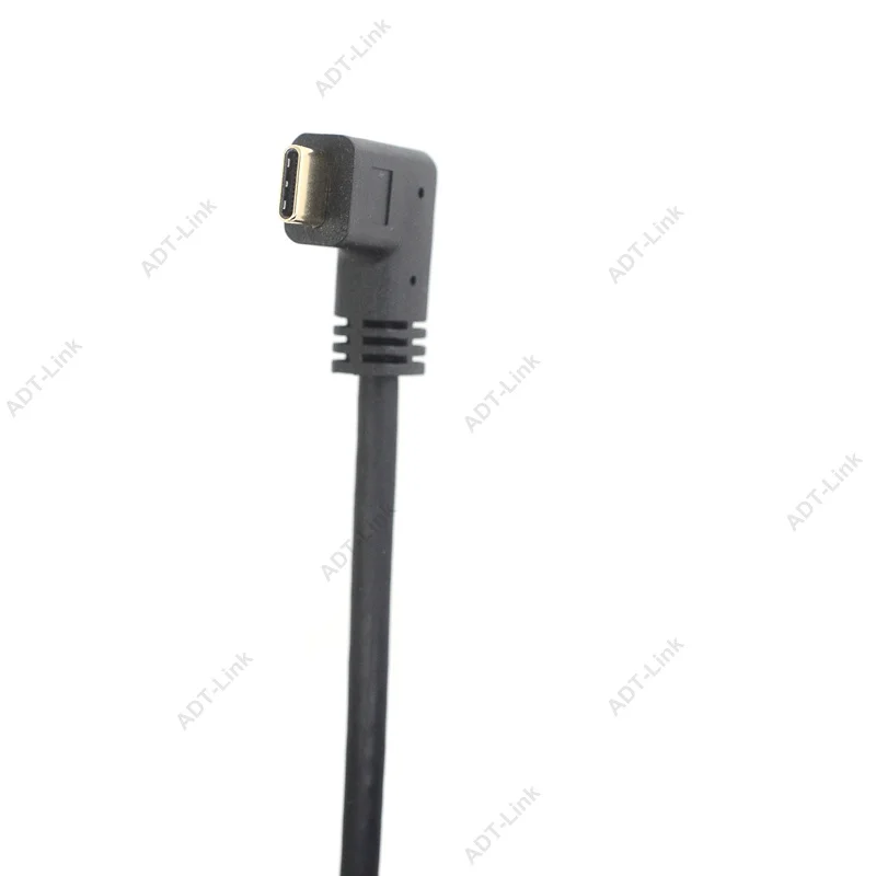 Кабель usb type-C, 2 м, 1 м, 0,6 м, 0,3 м, кабель Usb C для мобильного телефона, кабель USB C USBC-USBC, Угловой кабель для быстрой зарядки и USB-C данных для MacBook, usb C