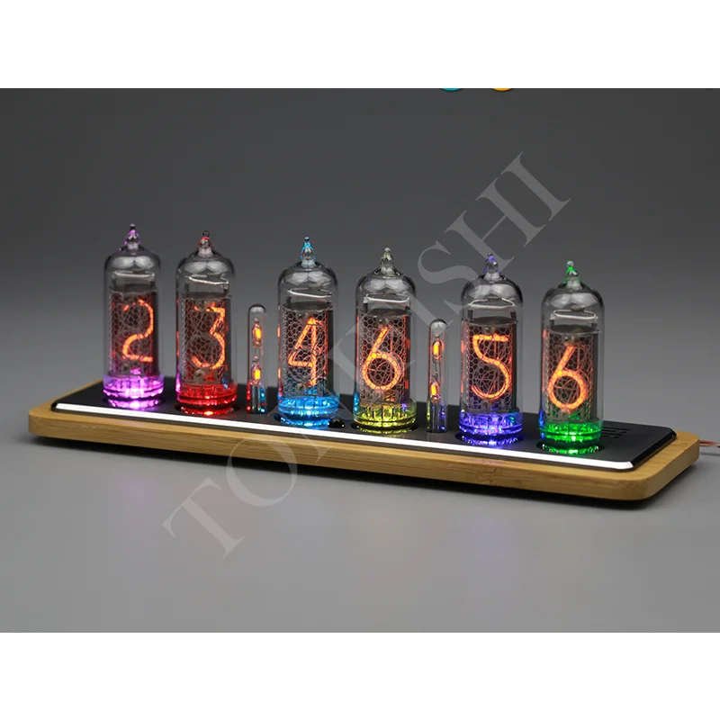 

Omnixie glow clock ultra-thin smart WIFI US NL5441 tube clock digital clock