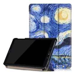Чехол для Samsung Galaxy Tab A P580 p585 p580n 10.1 дюймов Tablet 2016 чехол + Защитная пленка + стилус