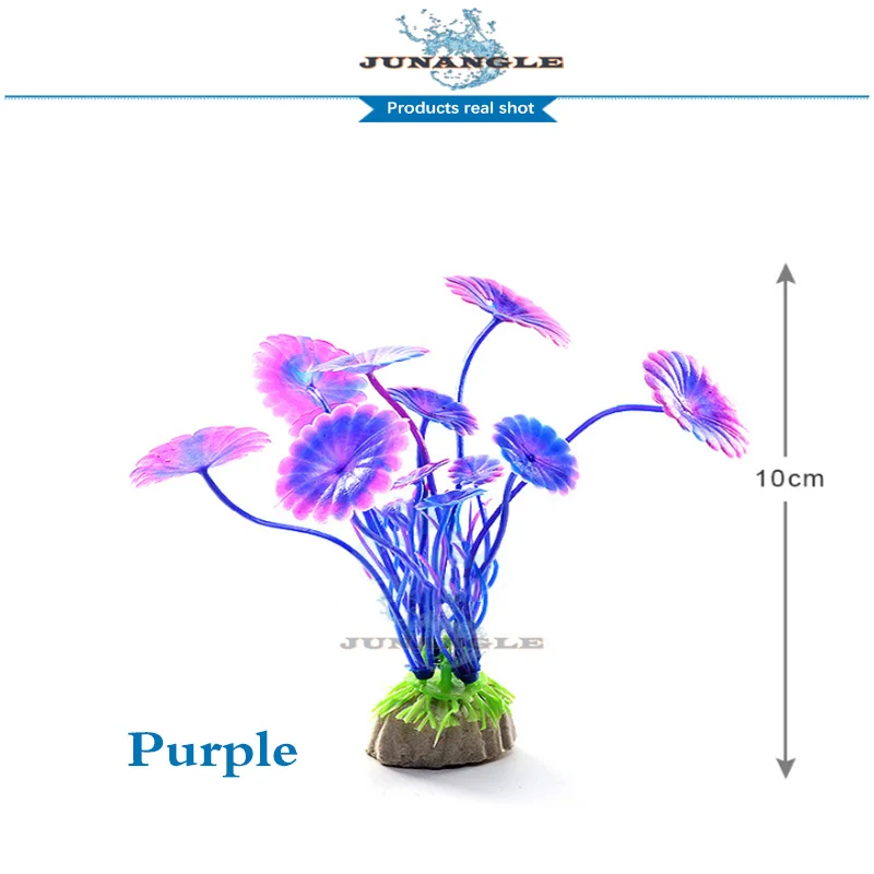 

Fish Tank Accessories Aquarium Plants Simulation of the Water Aquarium Landscaping Plants Plastic Flower Decoration Supplies