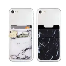 Эластичный бумажник для мобильного телефона, держатель для кредитных карт, клейкий Карманный стикер из лайкры, Карманный держатель для карт, универсальный мобильный телефон, аксессуар