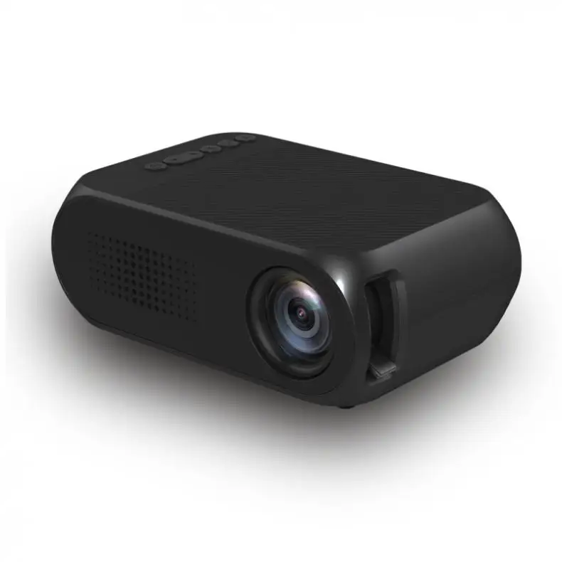 YG320 HD 80 дюймов портативный мини светодиодный карманный ЖК-дисплей мультимедиа документы проектор для sony PS4