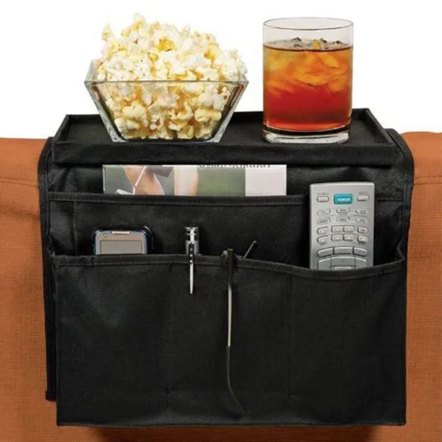 Us 7 48 36 Off Sofa Chair Arm Rest Pocket Organizer Couch Remote Control Storage Tray Holder In Bags From Home Garden On Aliexpress