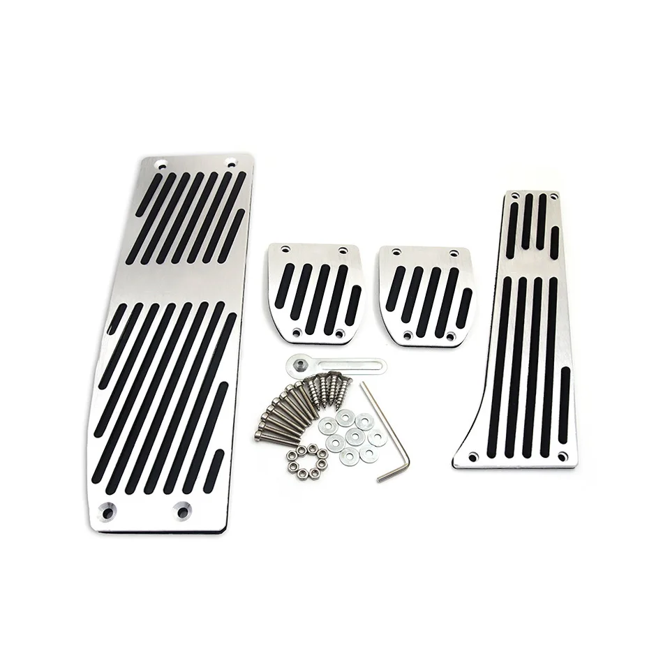 

High quality Aluminium Alloy Foot Rest Gas pedal Brake Pedal for BMW X1 M3 E39 E46 E87 E84 E90 E91 E92 E93 F20 Car Accessories