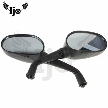 

motorbike accessories rearview mirror motorcycle Cool black Refit side mirror unviersal accesorios moto scooter Reflector mirror
