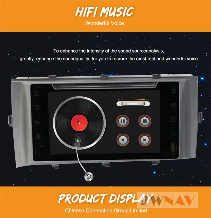 Discount 8 Inch Android 8.0 RAM 4GB ROM 32GB Car DVD Car Radio Screen GPS Navigation SAT NAV For Toyota Prius 2014 2015 2016 12