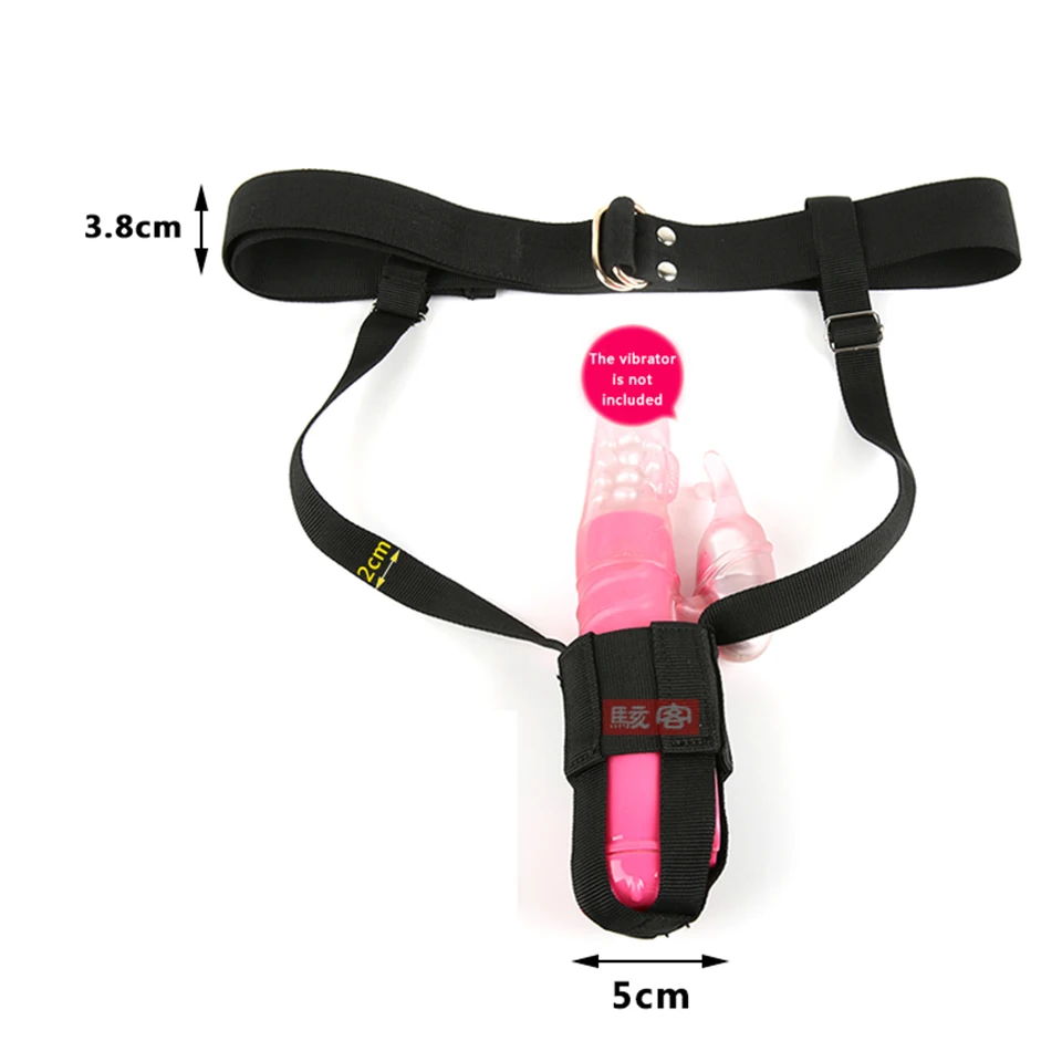 Fasten Belt for Vibrator Free Your Hands Adjustable Strapon Fixed font b Dildo b font Belt