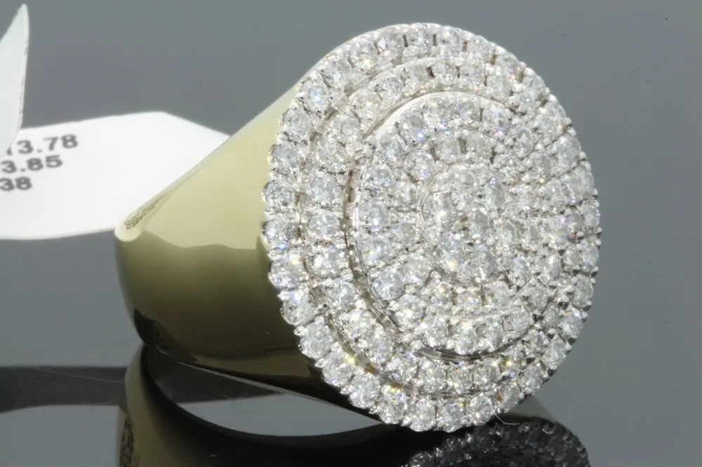 Yi qi булавки для женщин ювелирные изделия принцессы 5.6ct Cut ОГРОМНЫЙ AAA циркон цвета:
