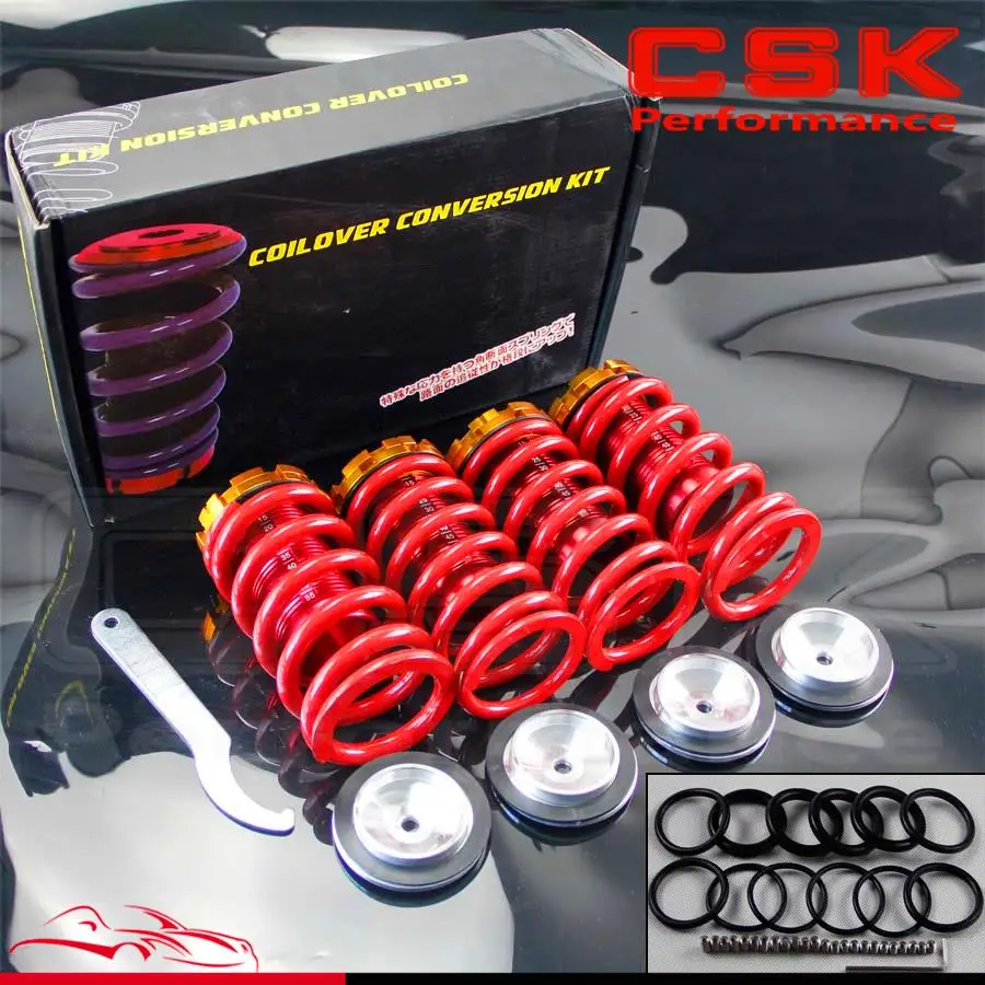 Алюминиевая скелетная опускаемая подвеска Coilover пружины для Honda Civic 88-00