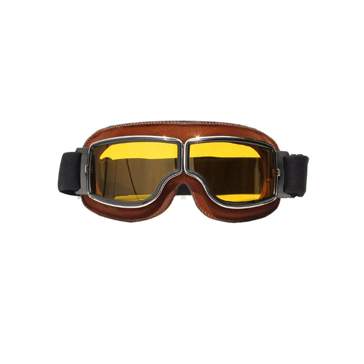 Винтажные очки мотоциклетные кожаные очки ретро Мотокросс ветрозащитный шлем защитные очки