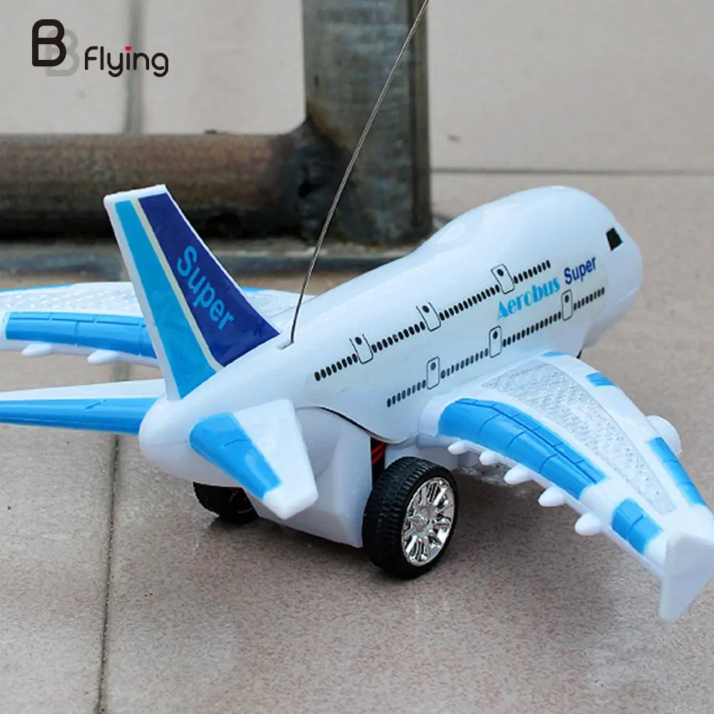 Remote Control Airplane Fixed Wing Plane Outdoor Drone Toys Random Color