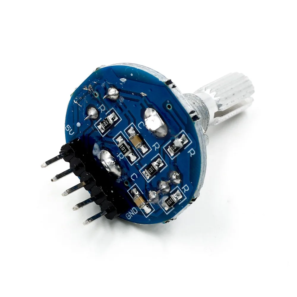 Модуль роторного кодировщика для Arduino кирпичный датчик разработки круглый аудио