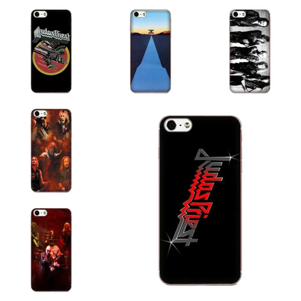 Judas Priest для Apple iPhone 4 4S 5 5C 5S SE 6 6S 7 8 Plus X XS Max XR мягкий чехол из ТПУ|Чехлы-накладки| |