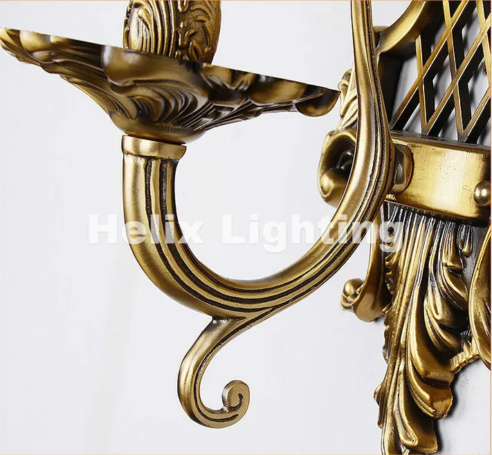 D190мм h410мм классический золотой Латунный настенный светильник медный настенный светильник для отеля с тканевым абажуром Современный хрустальный настенный светильник блеск