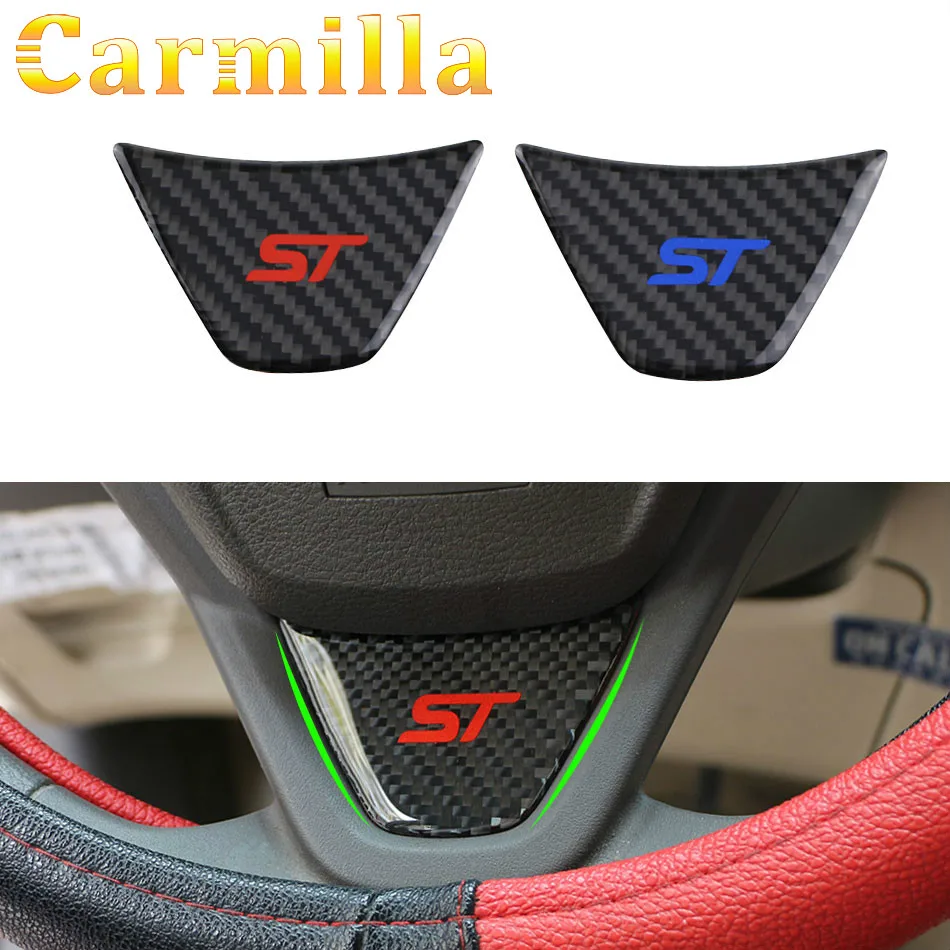 Автомобильные аксессуары Carmilla из углеродного волокна для Ford New Fiesta MK7 2009 -2017 Ecosport