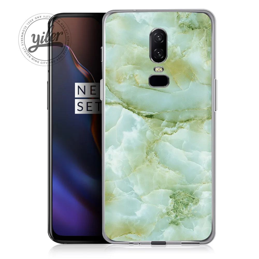 Модный гранитный мраморный чехол для Oneplus 6, мягкий силиконовый чехол s для One plus 5 5T 1+ 6, чехол для телефона s для Oneplus 5T 5 6T Capa - Цвет: 03